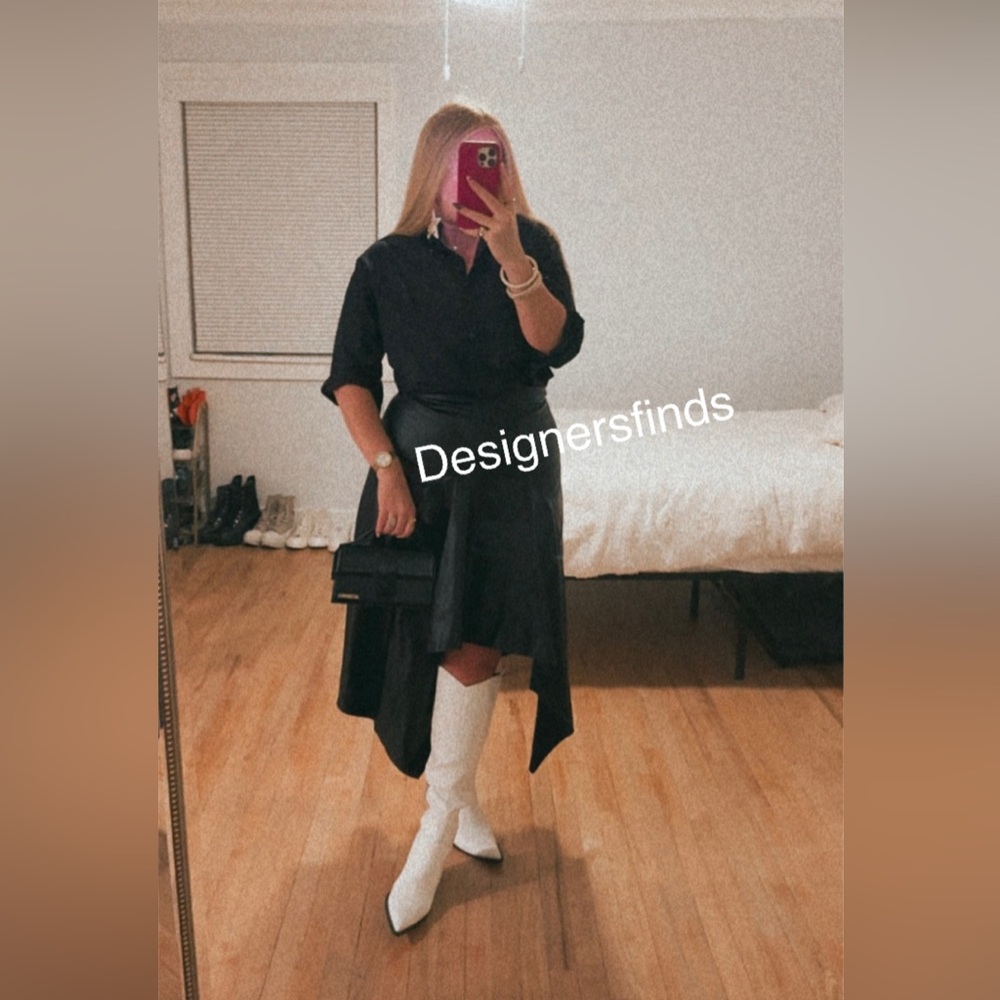 ZARA WEDGE COWBOY BOOTS